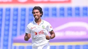 হাসানের হ্যাটট্রিকে ইতিহাস, বাংলাদেশের লিড ১০৬ রান – MZamin