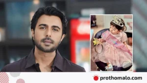 প্রথমবার মেয়ের ছবি প্রকাশ করে অপূর্বর আবেগঘন পোস্ট