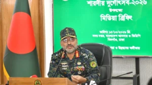 দুর্গাপূজার নিরাপত্তায় মাঠে বিজিবি-এসআরবি-পুলিশ-আনসার, আকাশে হেলিকপ্টার-ড্রোন