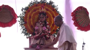 কুমারীরূপে পূজিত হলেন ‘উমা’