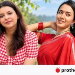 লাল শাড়িতে আইশা, গরমে নাজেহাল ফারিয়া