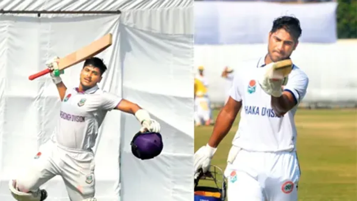 নাঈম-রবিনের ডাবল সেঞ্চুরি অপেক্ষায় আরেক ওপেনার – MZamin