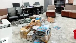 পররাষ্ট্র মন্ত্রণালয়ের পুরোনো ভবনে আগুন