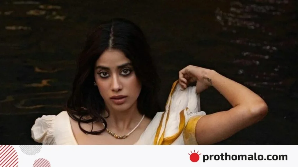 জাহ্নবী কাপুর। অভিনেত্রীর ইনস্টাগ্রাম থেকে