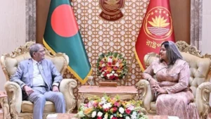 বাণিজ্য, বিনিয়োগসহ বিভিন্ন খাতে মালদ্বীপের সহযোগিতা সম্প্রসারণের আহ্বান রাষ্ট্রপতির